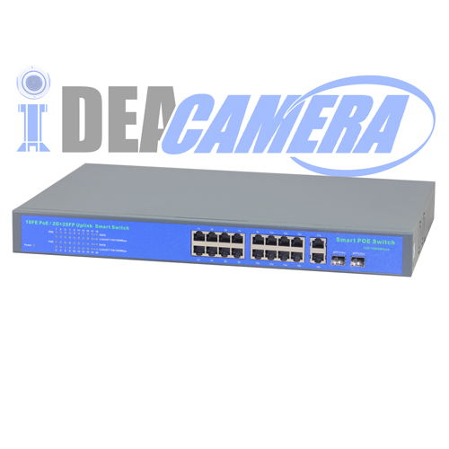 400W 16CH POE Swith,Power Supply for 16pcs IP Camera, Internal Power