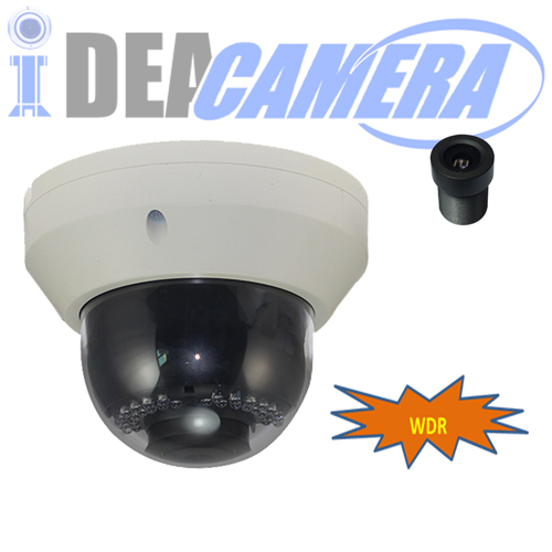 WDR IP Camera,H.265 2MP Dome Camera,Day&night color,VSS Mobile App,POE optional