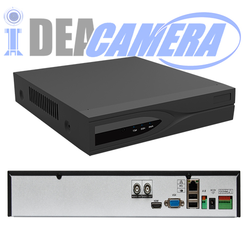 8CH 2MP H.265 NVR,Double antenna,Support WIFI Camera,8CH Playback,VSS Mobile APP
