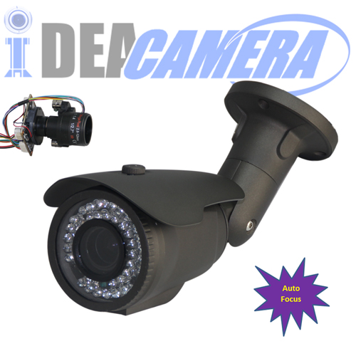 2MP H.265 Motorized Zoom IP Camera,IR Waterproof,Audio In,POE In,VSS Mobile APP,2.8-12MM 4X Lens,P2P