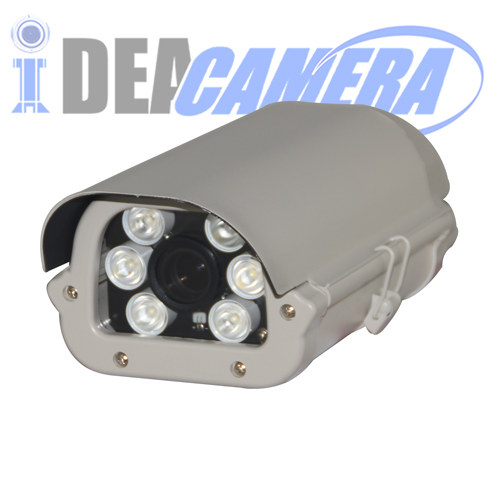 2.0MP License Plate IP Camera,Internal POE,SONY Sensor, WDR Camera, strong light inhibition,5~50mm Manual Focusing Lens,ONVIF.