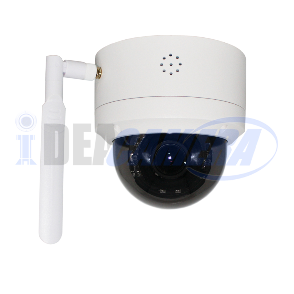 3.5Inch 5MP AI Vandal-proof metal dome Pan-tilt 4G camera for Euro, CAT4, 355 rotation, Camhipro APP, Bidirectional speech, Humanoid recognition, 5X optical zoom.