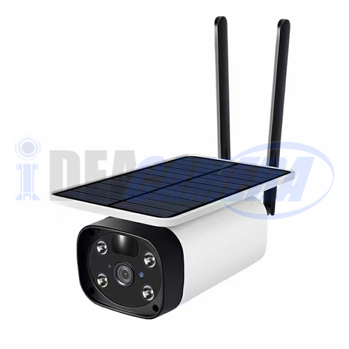 2MP Solar WIFI Bullet Camera for Outdoor Use, Tuya Cloud APP, Low-power consumption, Two-way voice, Human Detection.