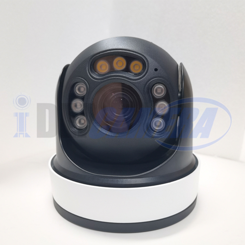 8.0MP/4K 3" Metal IP POE Double Light PTZ Dome Camera,5X Zoom Lens.