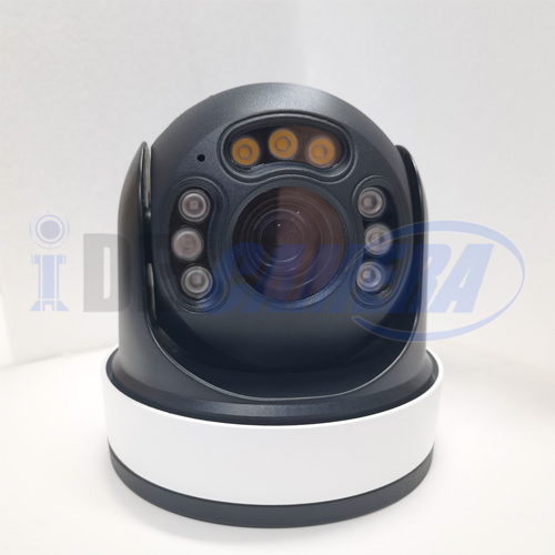 5.0MP 3" Metal Double Light IP POE HD PTZ Dome Camera,5X Zoom Lens.